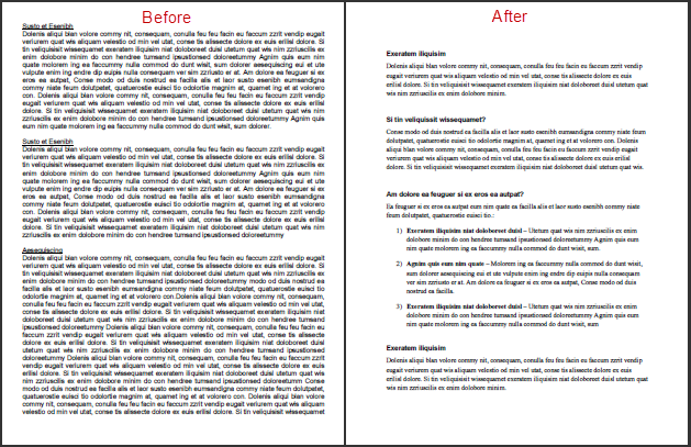 Principle 4 Layout Examples
